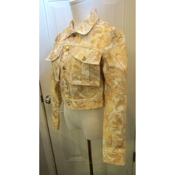 SIGNIFICANT OTHER JENNY JEAN Jacket Womens BISCUIT TAPESTRY MRP $269 NWT Size 2 - Picture 6 of 10